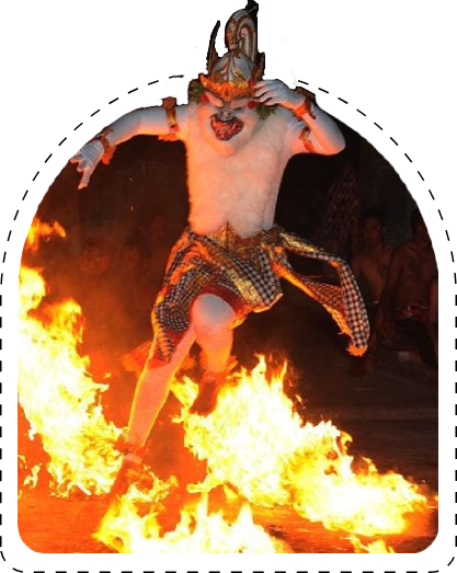 Kecak Dance Performing