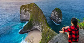 Kelingking Beach at Nusa Penida